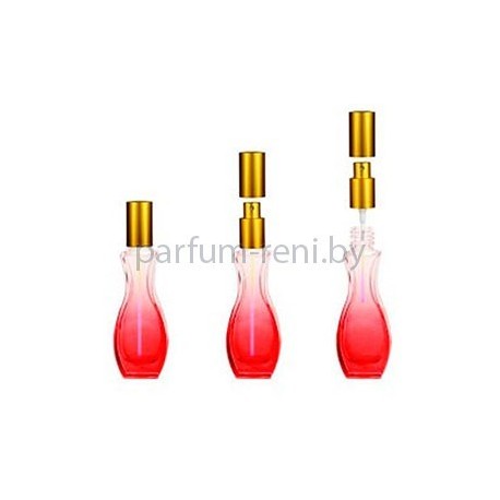 Флакон Грация 30мл красный (спрей люкс золото)