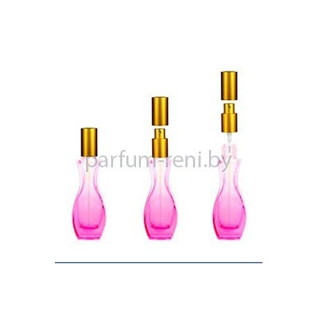 Флакон Грация 30мл розовый (спрей люкс золото)
