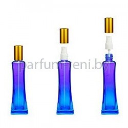 Флакон Рафаэль 50мл синий (спрей полулюкс золото)