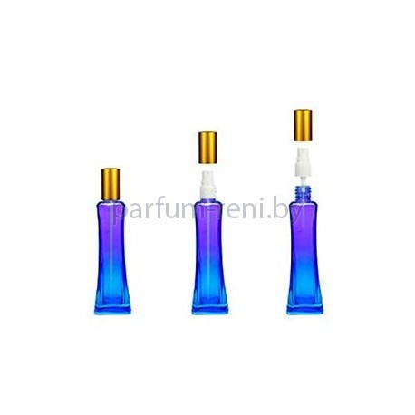 Флакон Рафаэль 50мл синий (спрей полулюкс золото)