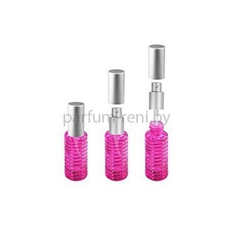 Флакон Спираль 20мл розовый (спрей люкс серебро)