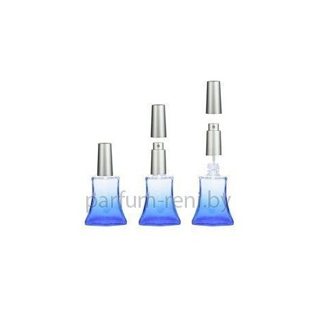 Флакон Франческа 20мл синий (микроспрей серебро)