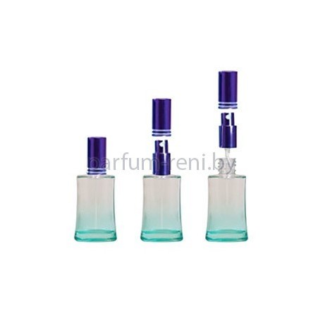 Флакон Ирис 30мл бирюза (спрей люкс фиолетовый)