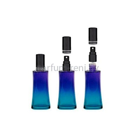 Флакон Ирис 50мл голубой (спрей люкс черный)