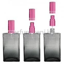 Флакон Престиж 100мл черный (спрей люкс розовый)