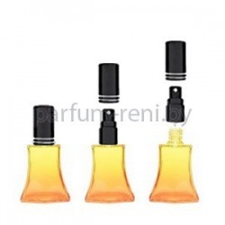 Флакон Франческа 20мл оранжевый (микроспрей черный)