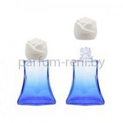 Флакон Франческа 20мл синий (крышка роза)