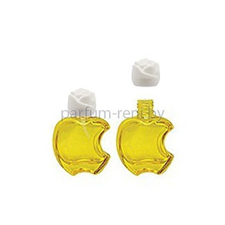 Флакон Эпл 15мл желтый (крышка роза)