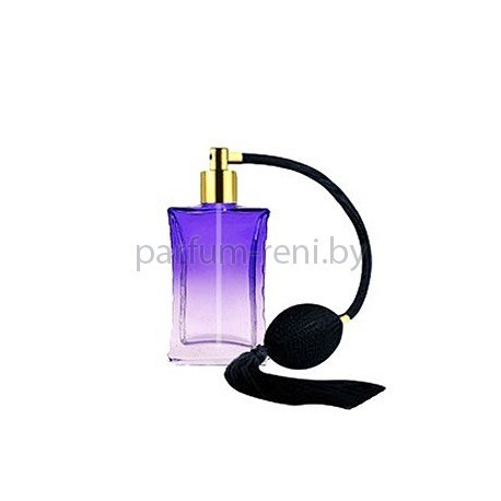 Флакон Да Винчи 30мл сиреневый (груша с кисточкой золото)