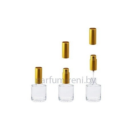 Флакон Слим 7мл (микроспрей золото)