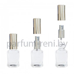 Флакон Лакки 3.5мл (микроспрей серебро)