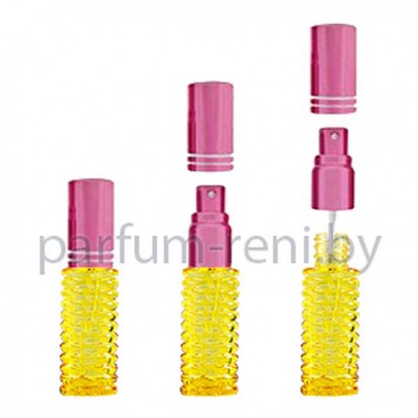 Флакон Спираль 20мл желтый (спрей люкс розовый)