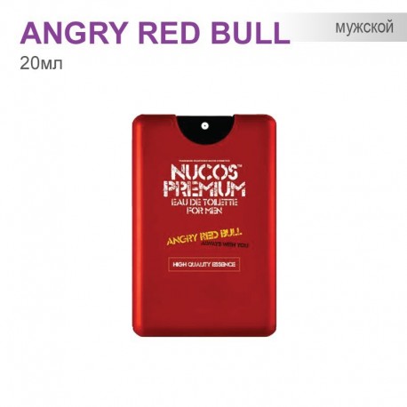 Туаленая вода для Мужчин Nucos Premium - Angry red bull