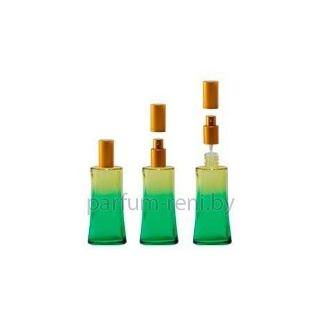 Флакон Ирис 50мл зеленый (спрей люкс серебро)