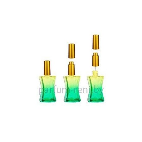 Флакон Призма 20мл зеленый (микроспрей золото)
