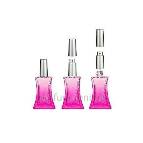 Флакон Лазурит 20мл розовый (микроспрей серебро)